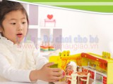 Mô hình nhà búp bê 3D - Phòng bếp ấm cúng MH008