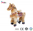 Thú nhún di động - Ngựa nâu thảo nguyên 05 cho bé 3 - 8 tuổi
