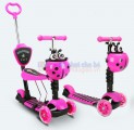 Xe trượt scooter 5 in 1 kiểu dáng bọ rùa cho bé 1 - 12 tuổi