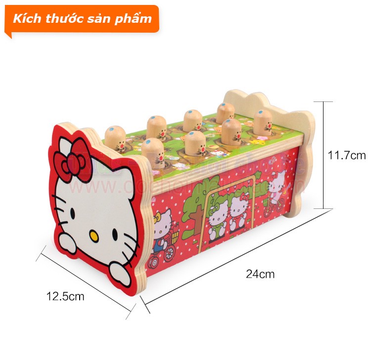 bo do choi dap chuot bang go 2 bua ikids shop 8
