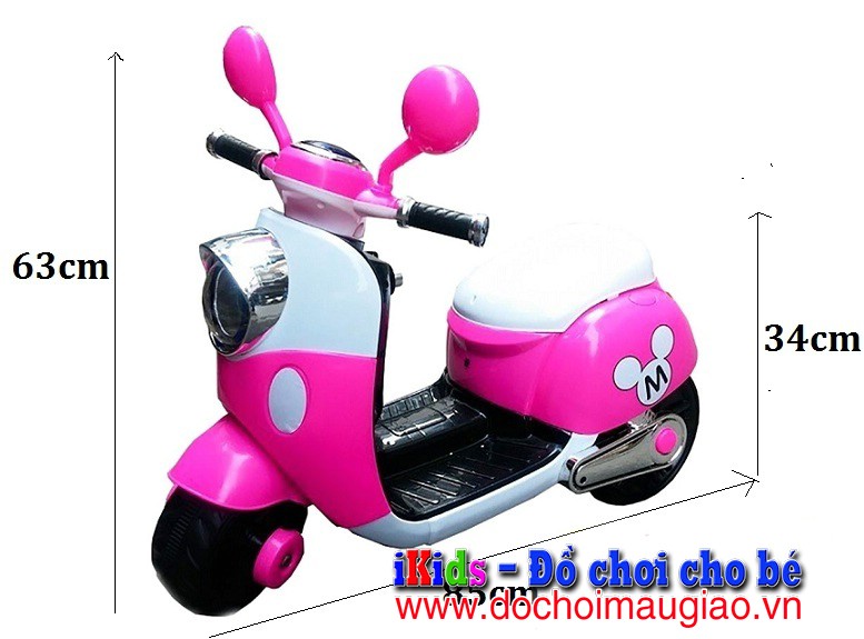 xe may dien vespa xg005 do choi tre em 3