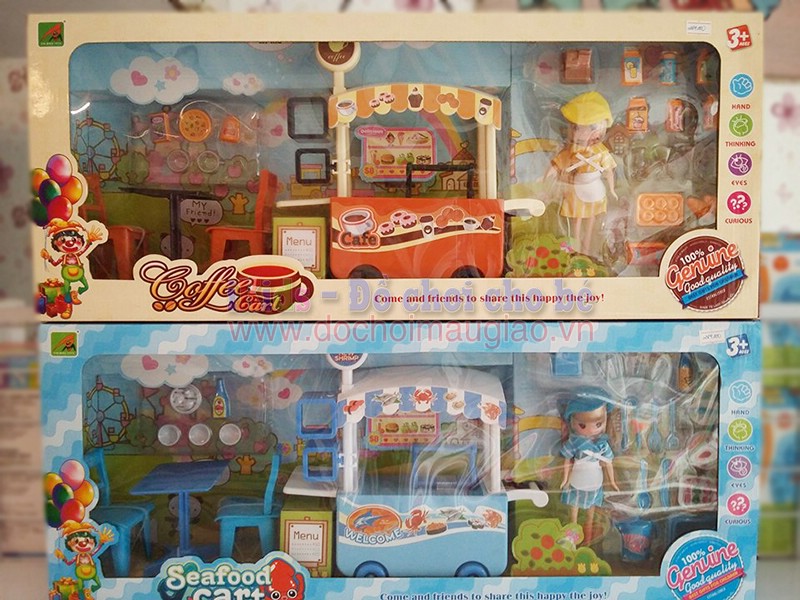 do choi xe hang foodcart coffee dochoimaugiaovn 2
