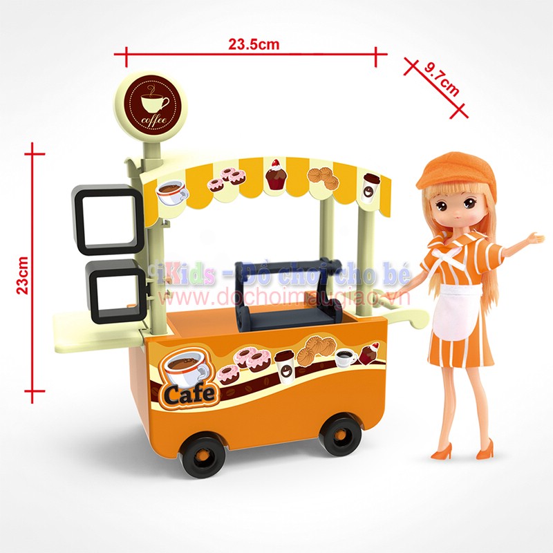 do choi xe hang foodcart coffee dochoimaugiaovn 3