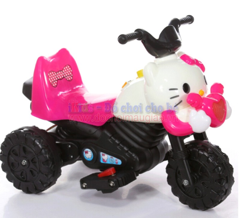 xe may dien tre em hello kitty dochoimaugiaovn 4