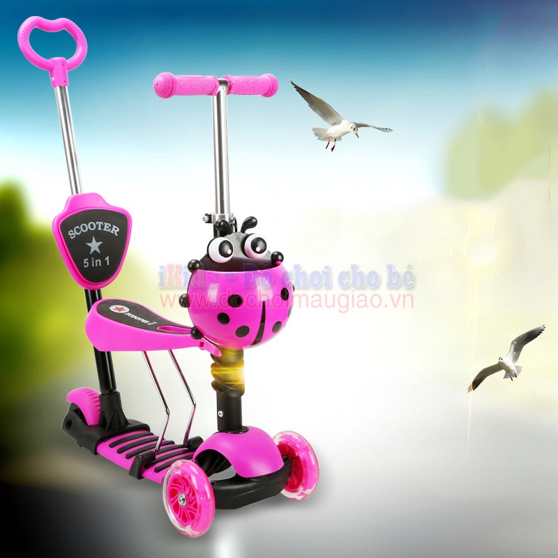 xe truot scooter 5in1 kieu bo rua dochoimaugiao vn 1
