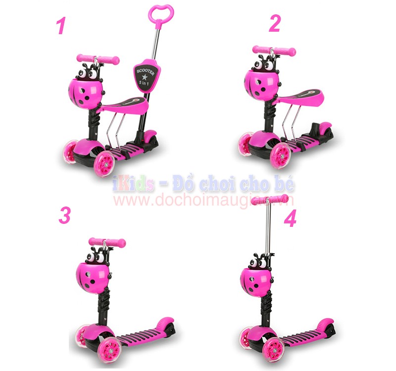 xe truot scooter 5in1 kieu bo rua dochoimaugiao vn 3